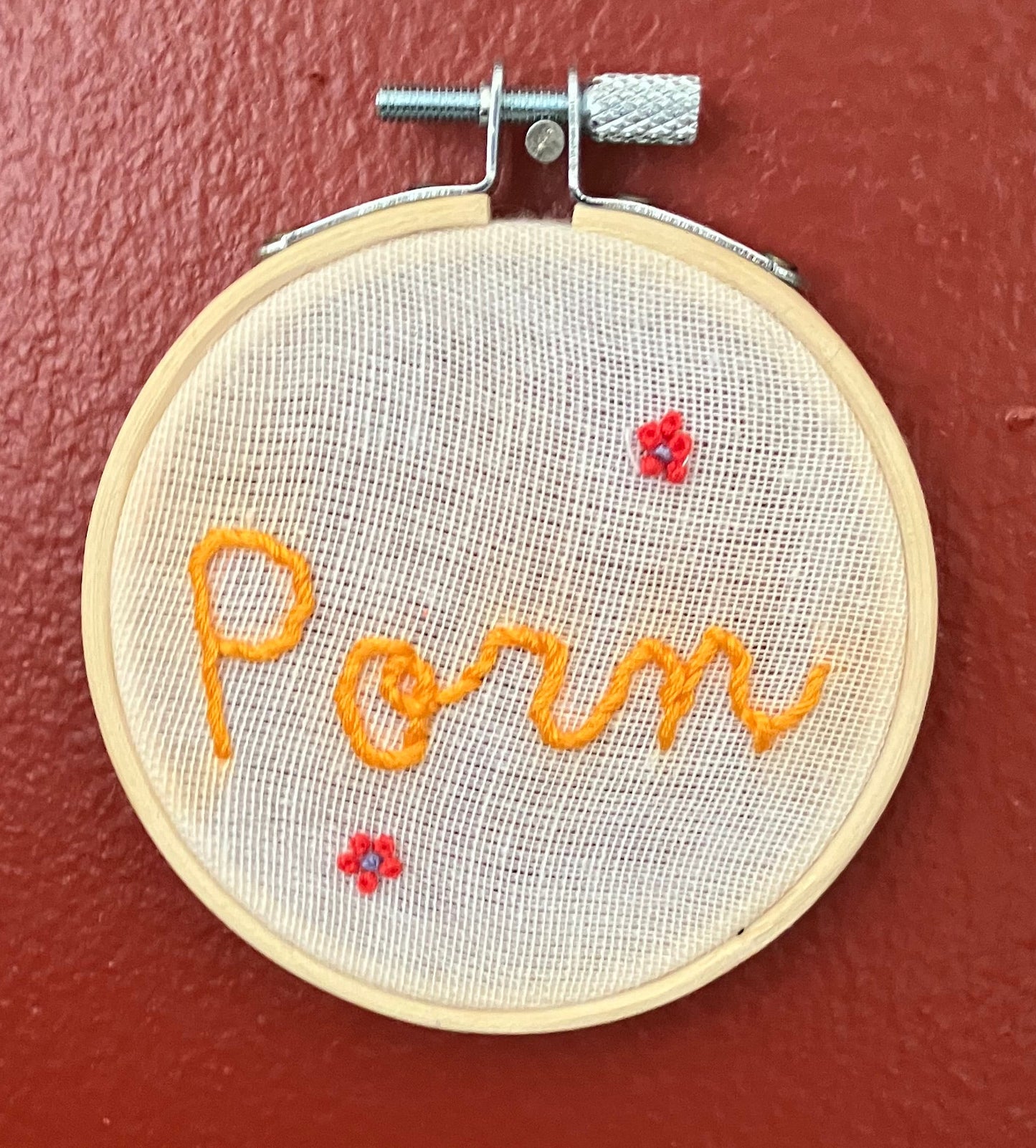 Porn Embroidery: Paula Font