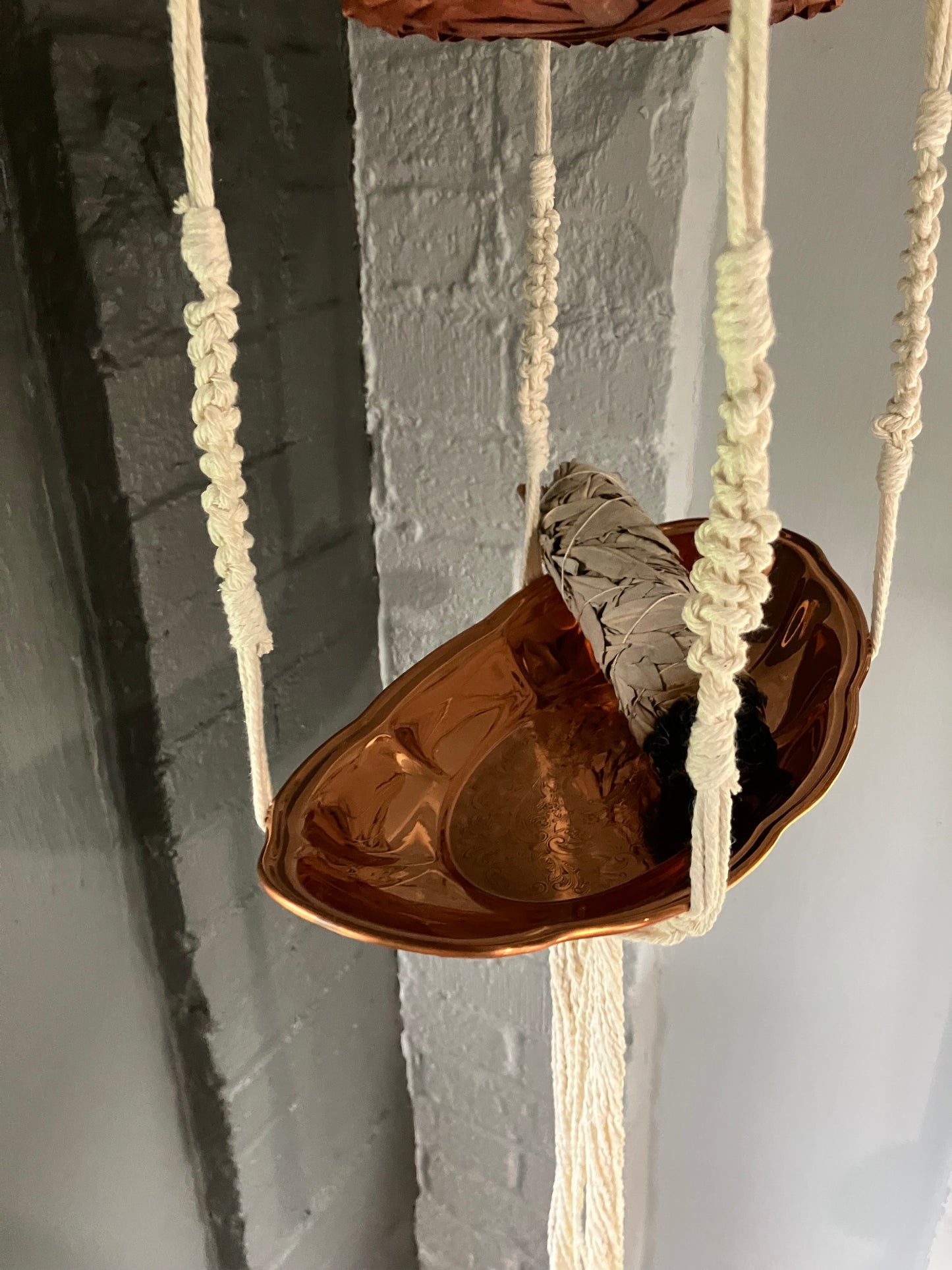 Macrame basket: Samira