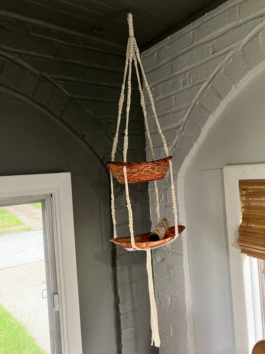 Macrame basket: Samira