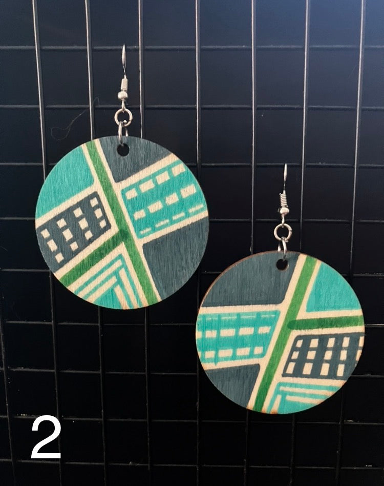 Earrings: Nashwa Designs