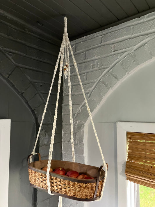 Macrame basket: Annie