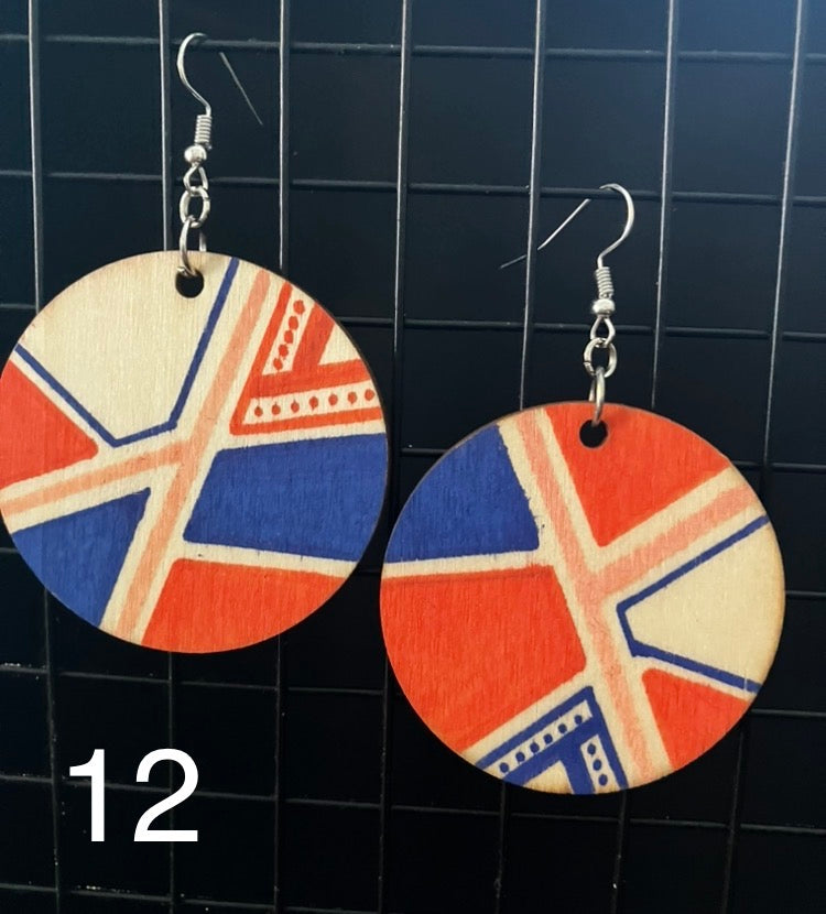 Earrings: Nashwa Designs