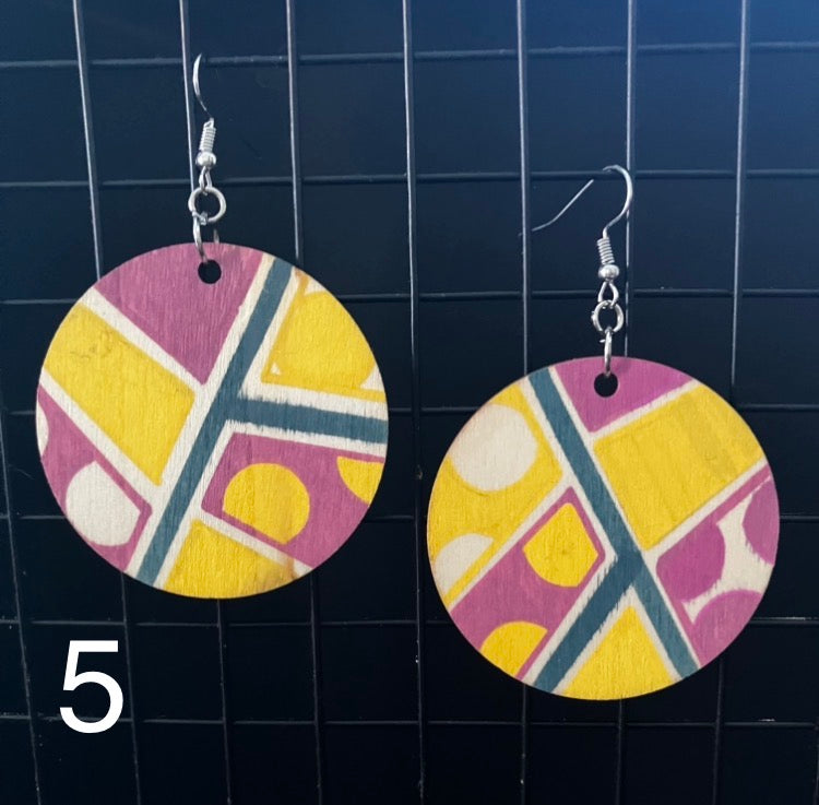 Earrings: Nashwa Designs