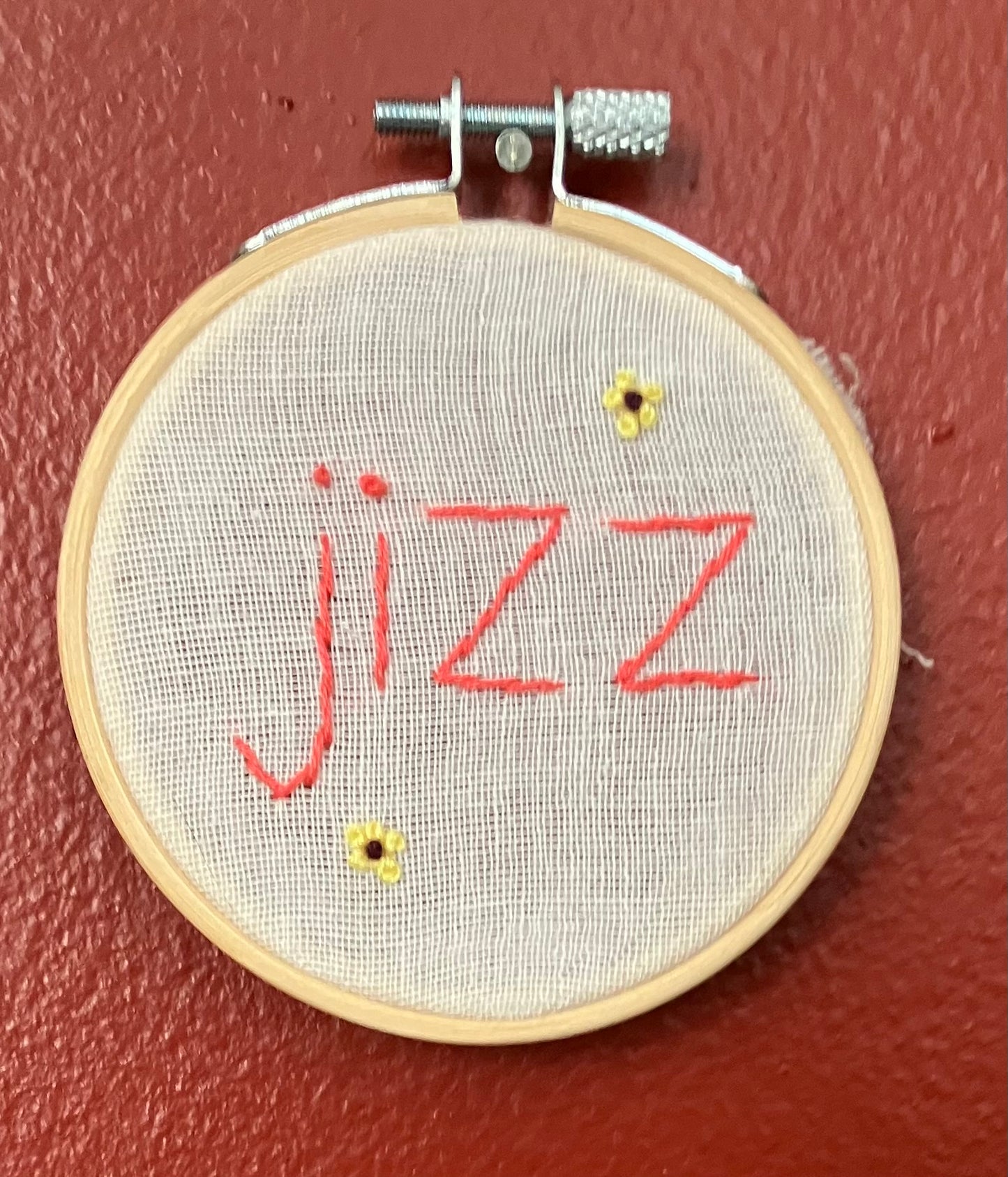 Jizz Embroidery: Andrea Font