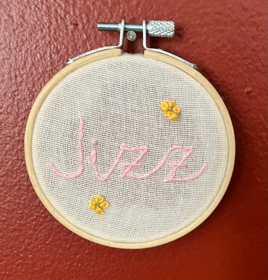 Jizz Embroidery: Paula Font