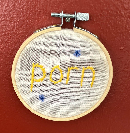 Porn Embroidery: Andrea Font