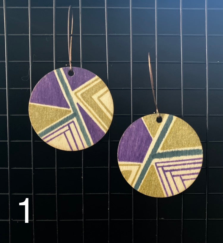 Earrings: Nashwa Designs