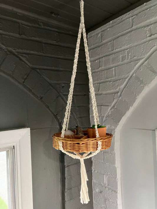 Macrame basket: Kimiko