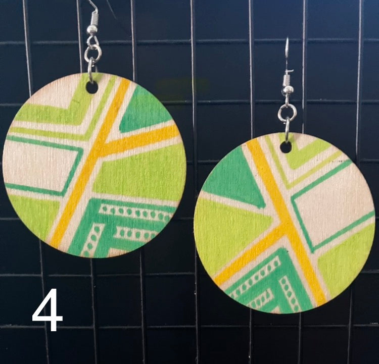 Earrings: Nashwa Designs
