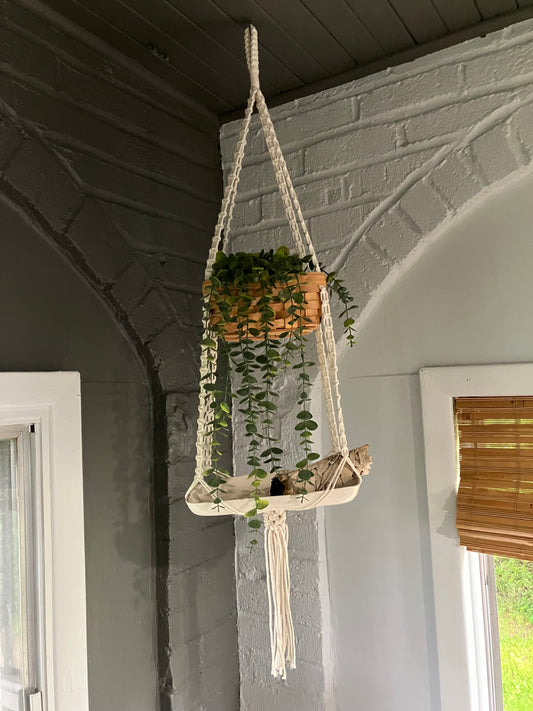 Macrame basket: Eleanore