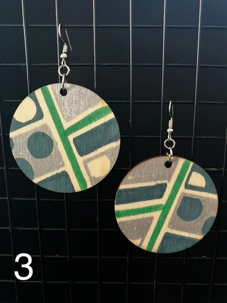 Earrings: Nashwa Designs